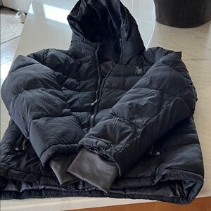 Spyder Black Kids Puffer Jacket